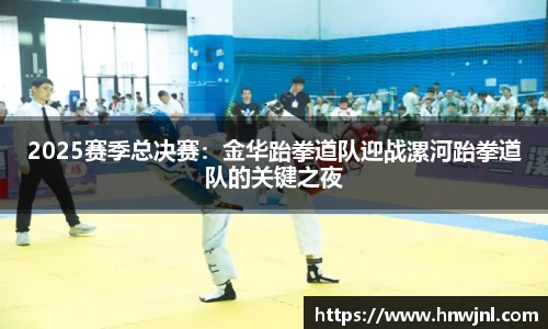 2025赛季总决赛：金华跆拳道队迎战漯河跆拳道队的关键之夜